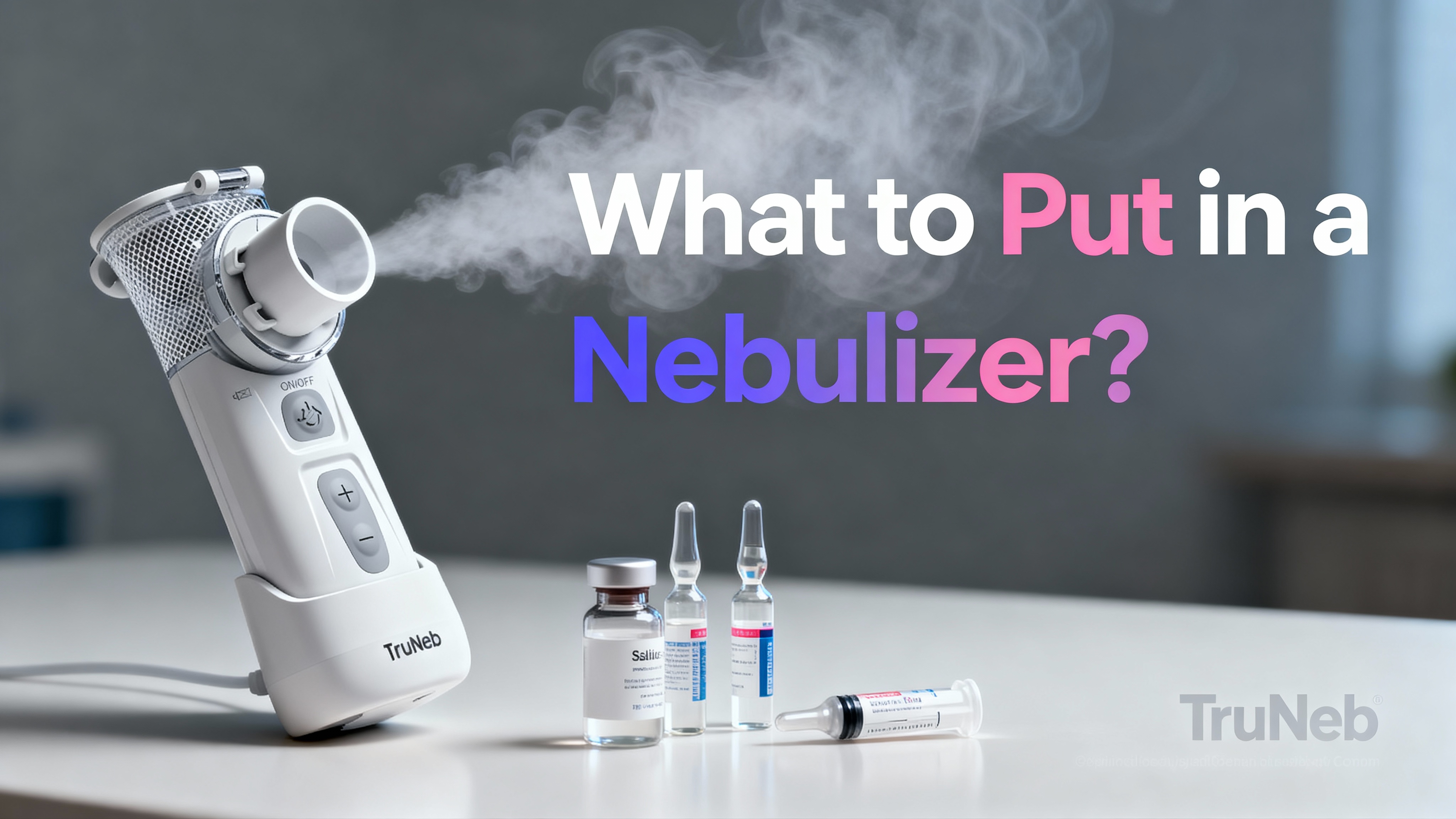 What to Put in a Nebulizer for Cough