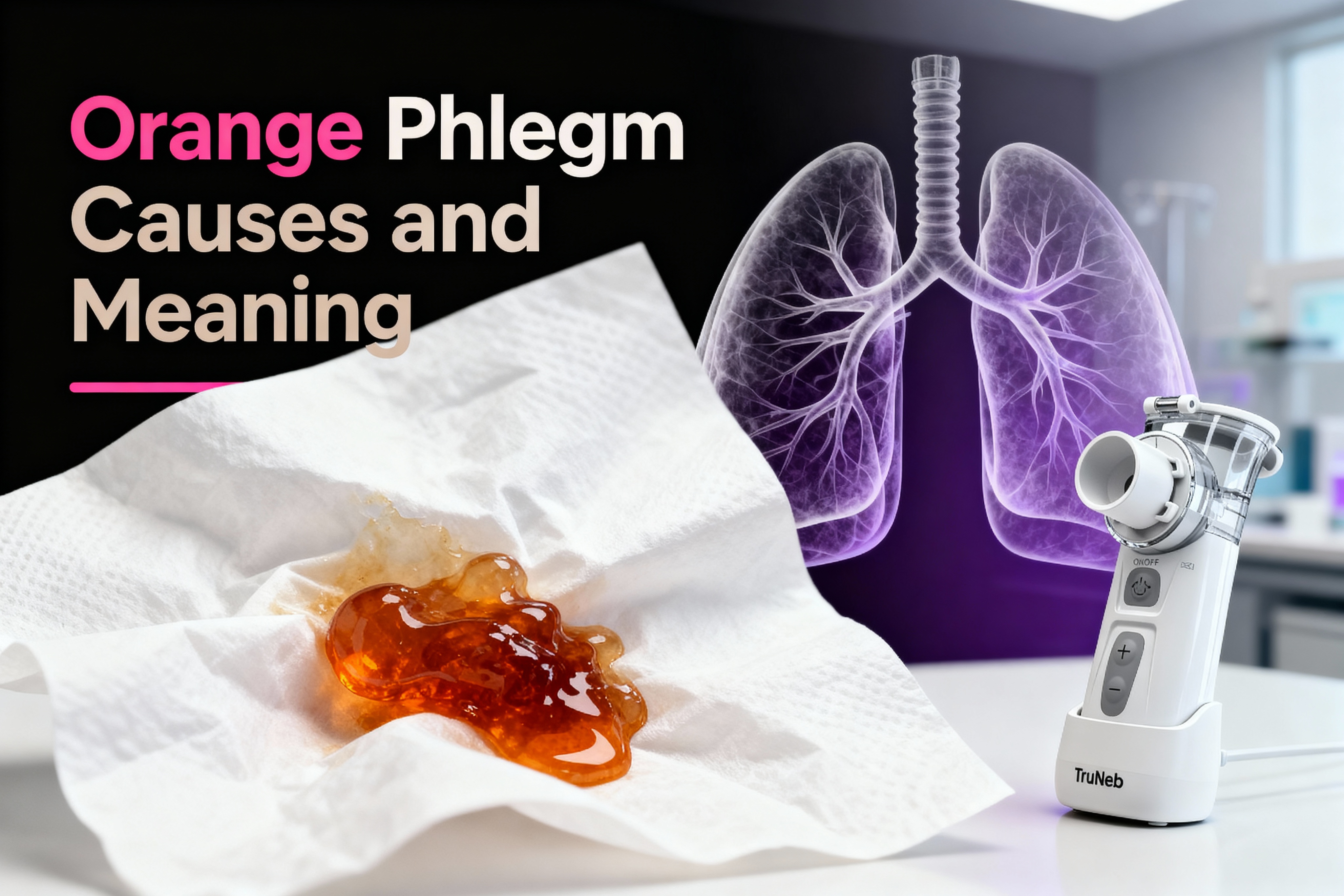 Orange Phlegm (Rust-Colored Mucus): Causes, Meaning, and When to Seek Help