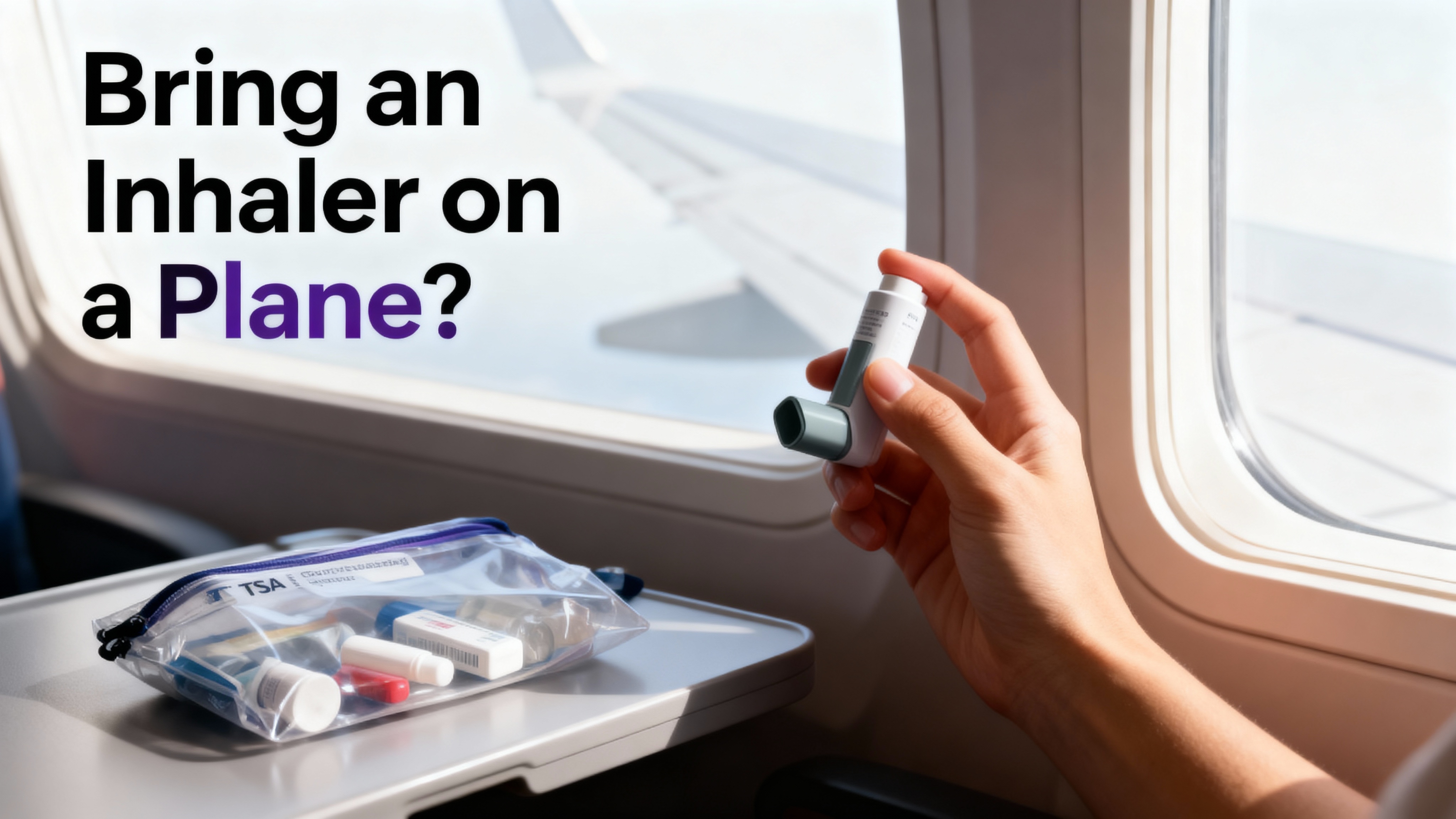 Can You Bring an Inhaler on a Plane? TSA Rules for Asthma Patients