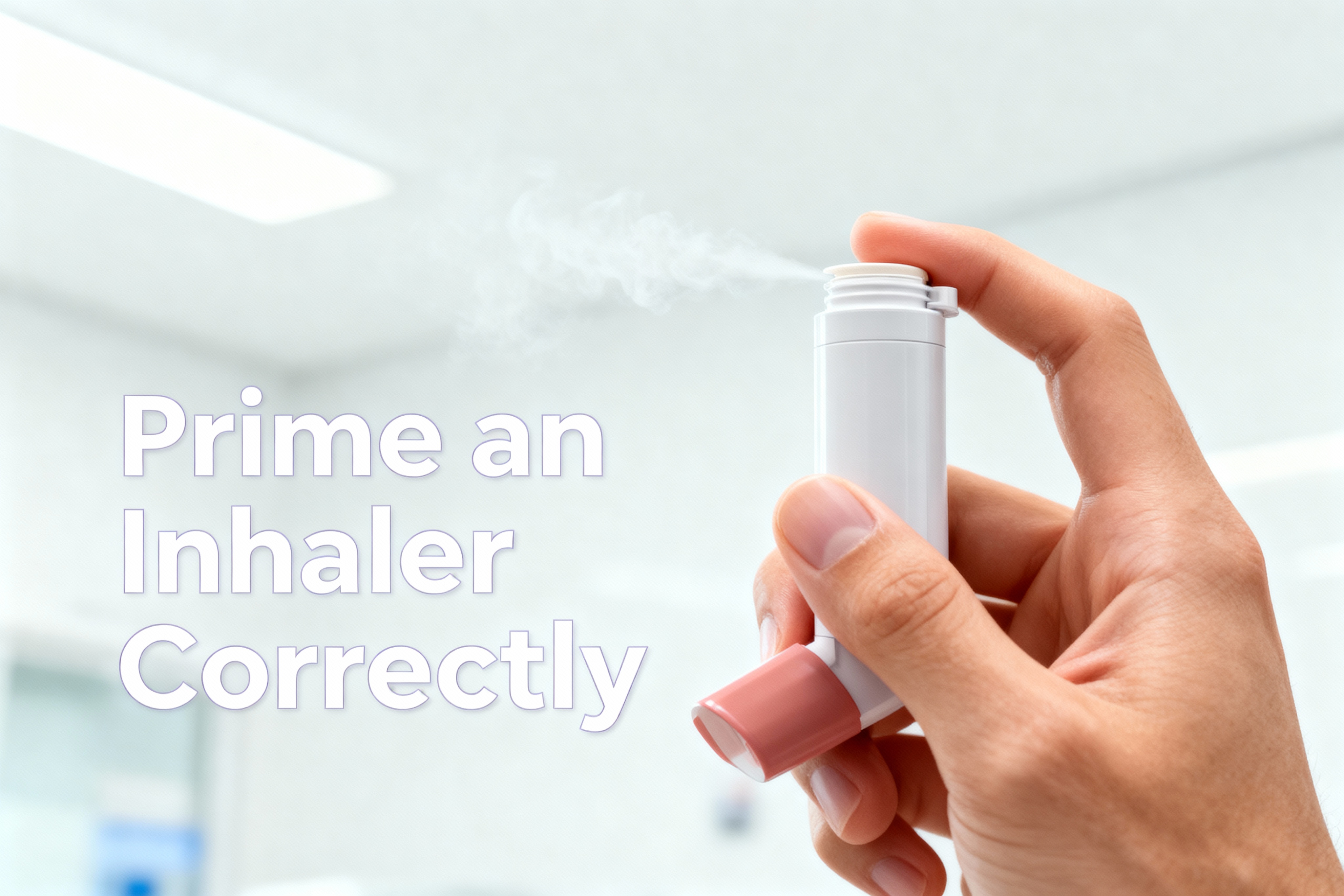 How to Prime an Inhaler (and Why It Matters)