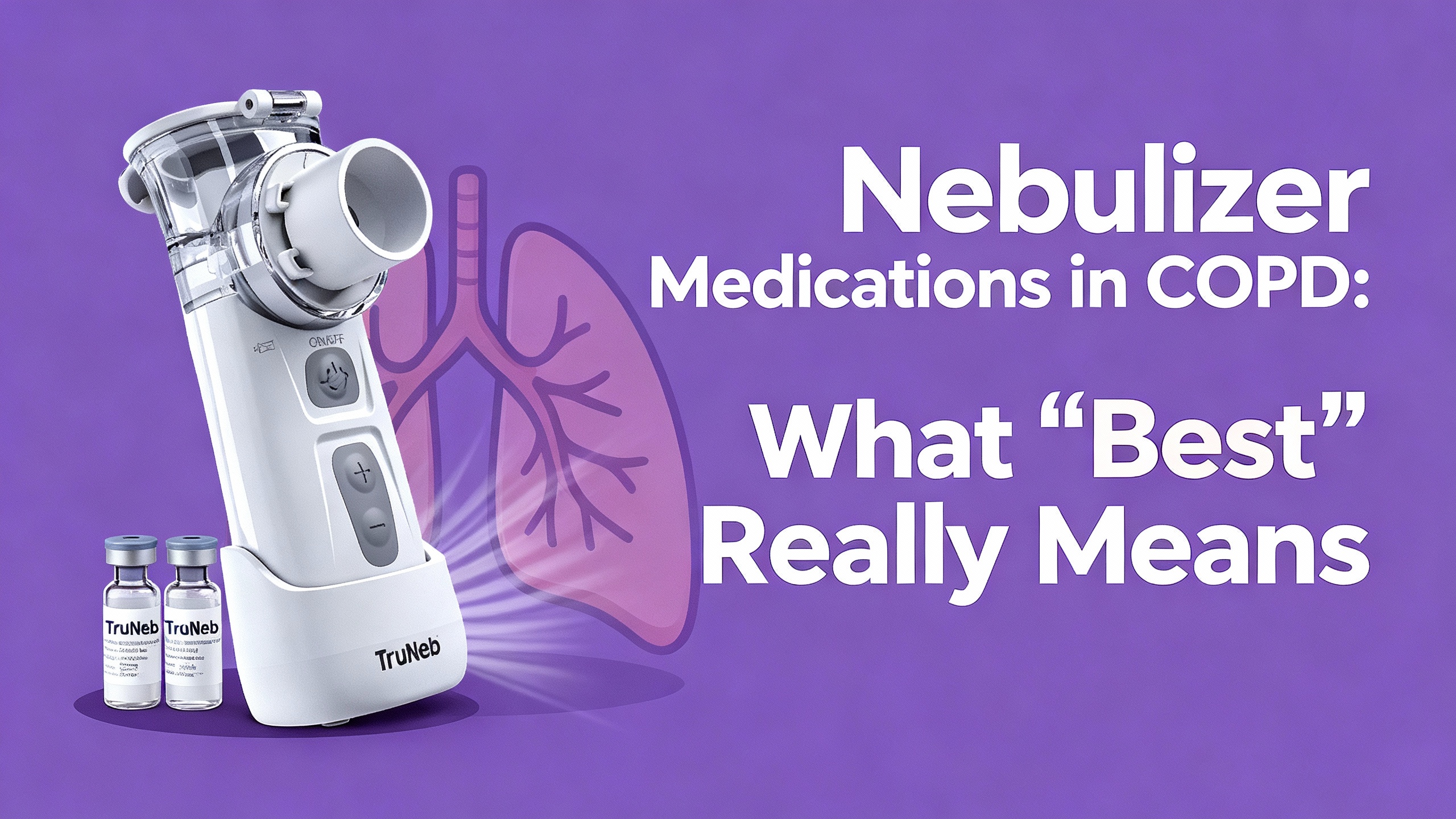 Nebulizer Medications in COPD: What “Best” Really Means