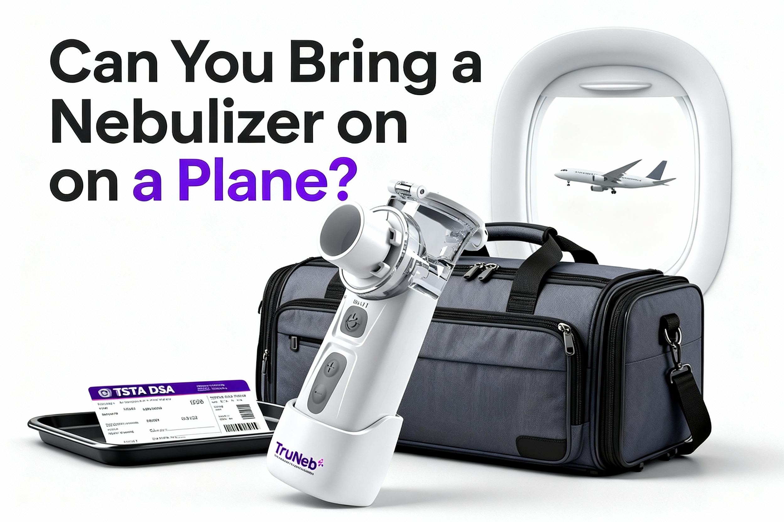 Can You Bring a Nebulizer on a Plane?