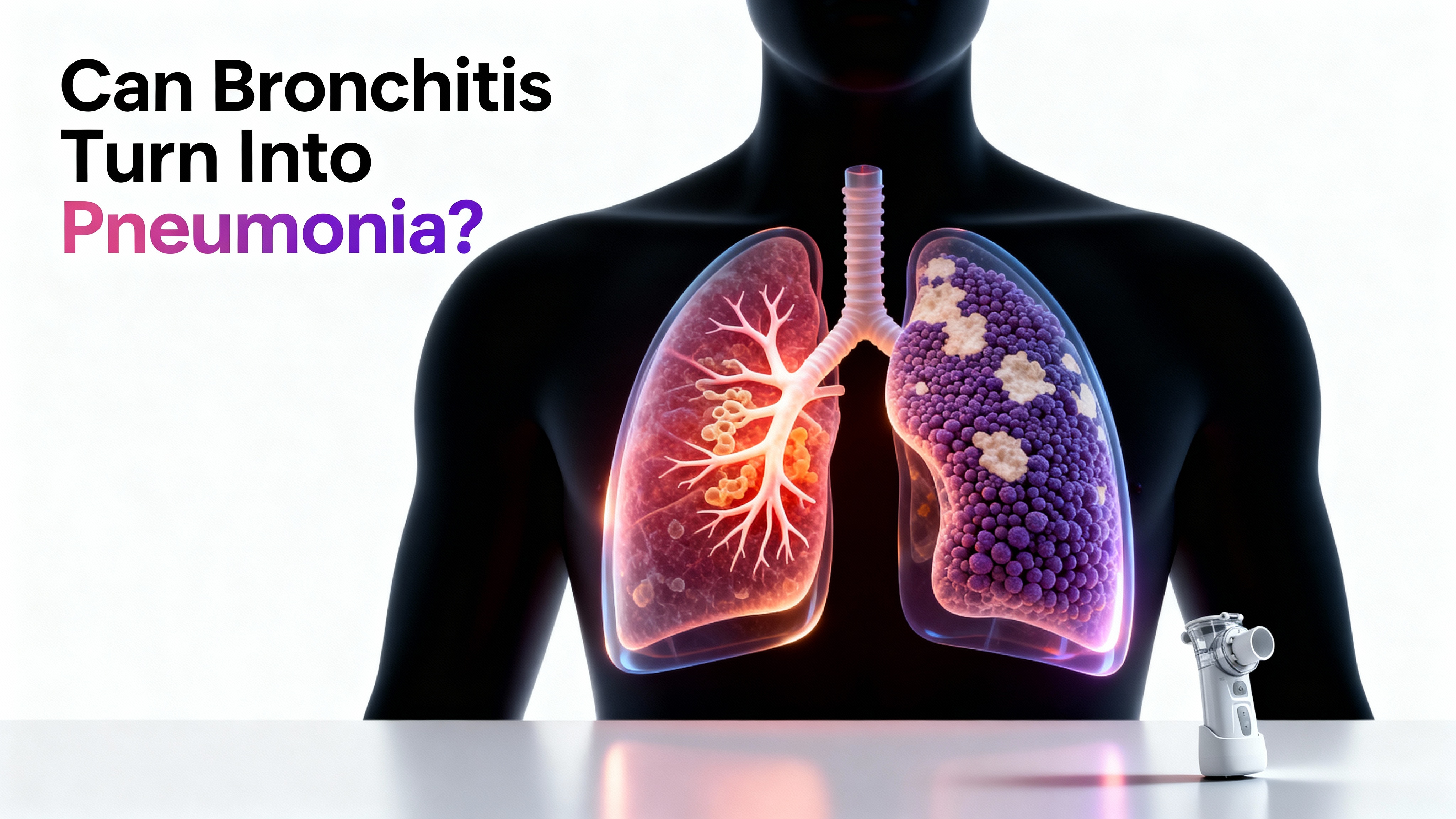 Can Bronchitis Turn Into Pneumonia?